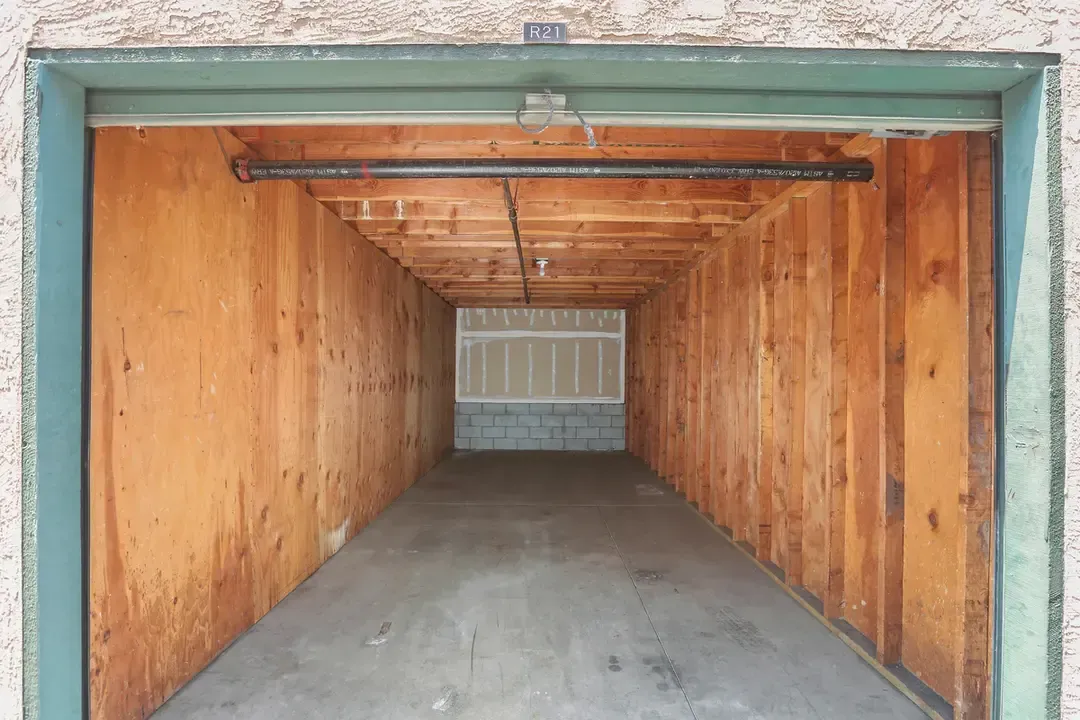 Roll up storage unit.