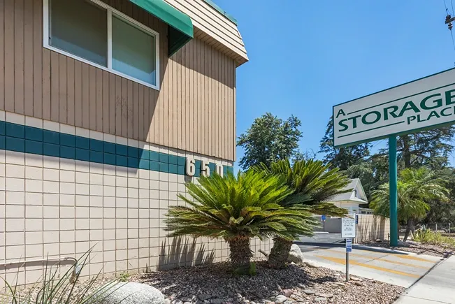 A Storage Place's front entrance.