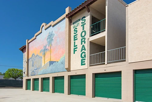 Mission Valley Self Storage storage facility exterior view