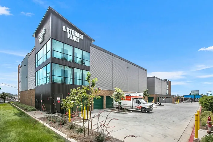 A Storage Place climate controlled storage facility.