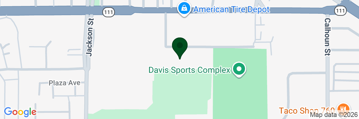 Map showing facility locations