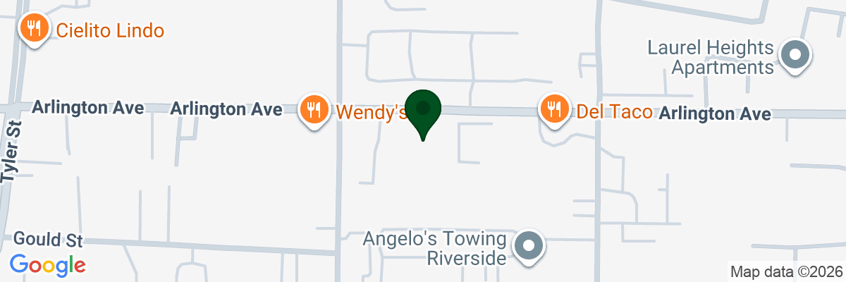 Map showing facility locations