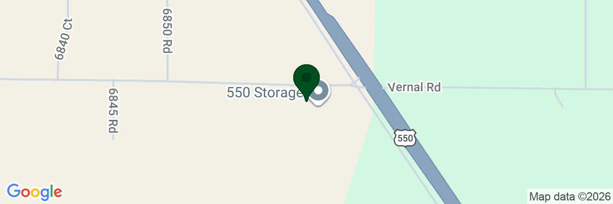Map showing facility locations