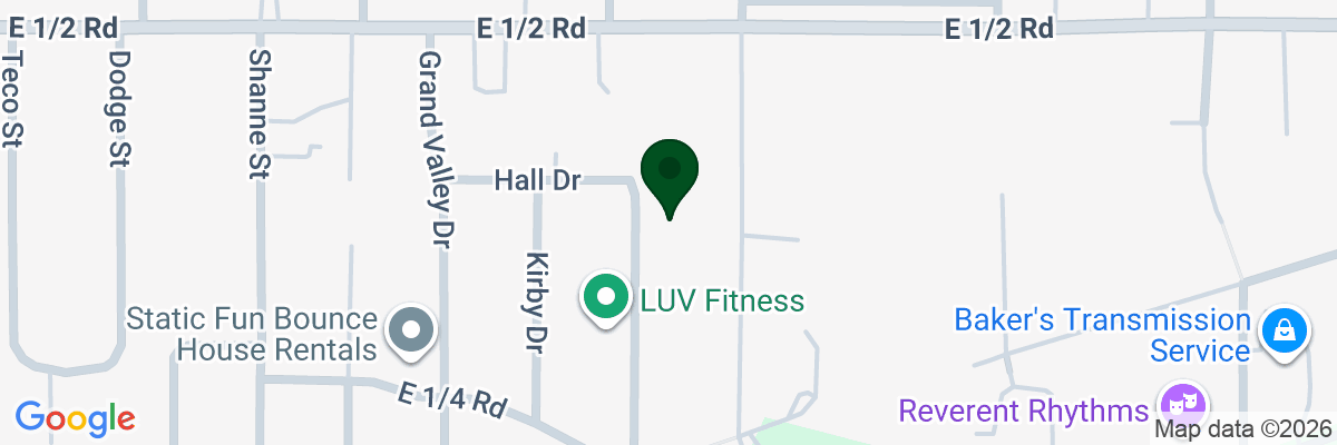 Map showing facility locations