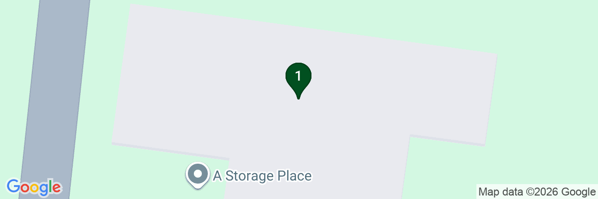 Map showing facility locations