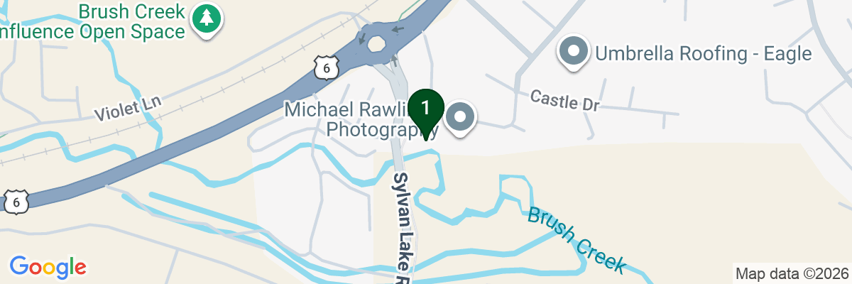 Map showing facility locations