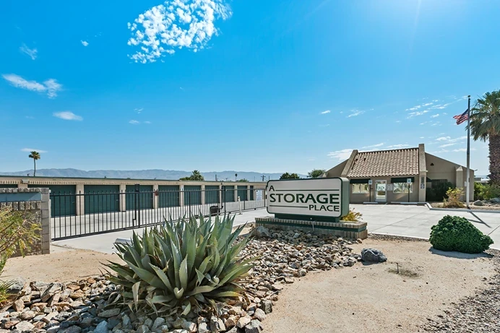 A Storage Place - Indio storage facility exterior view