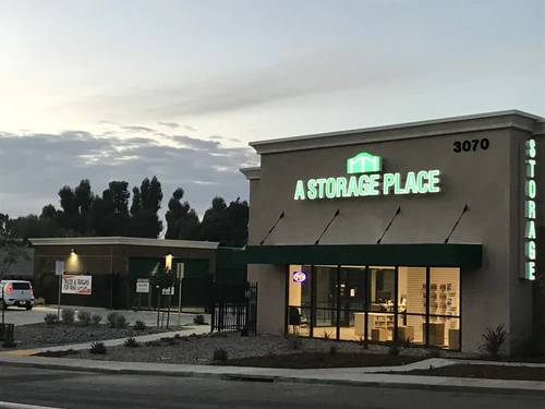 A Storage Place - Del Sol storage facility exterior view