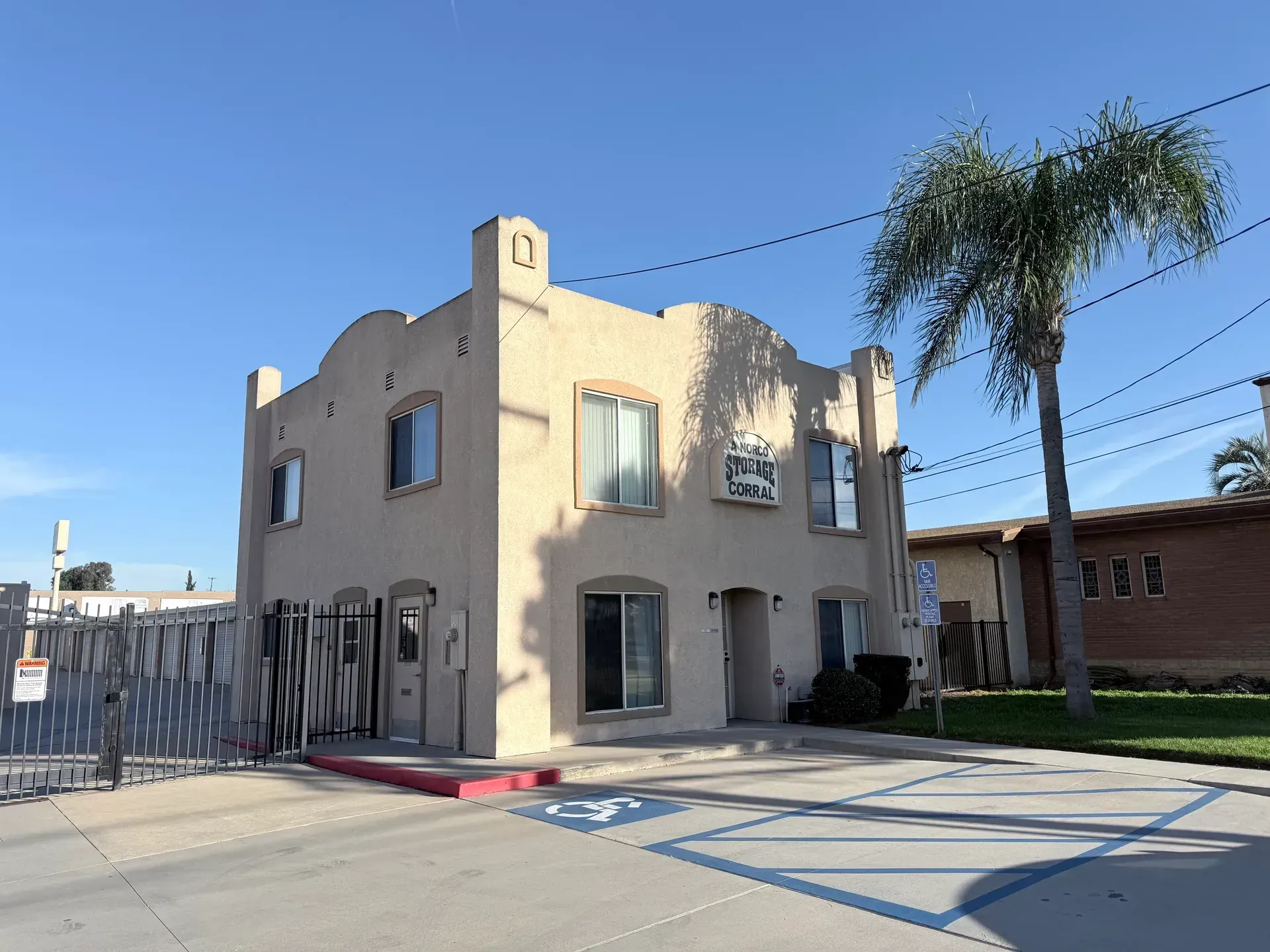 office of storage facility