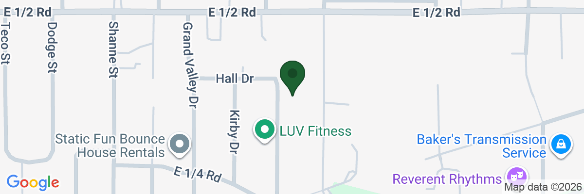 Map showing facility locations