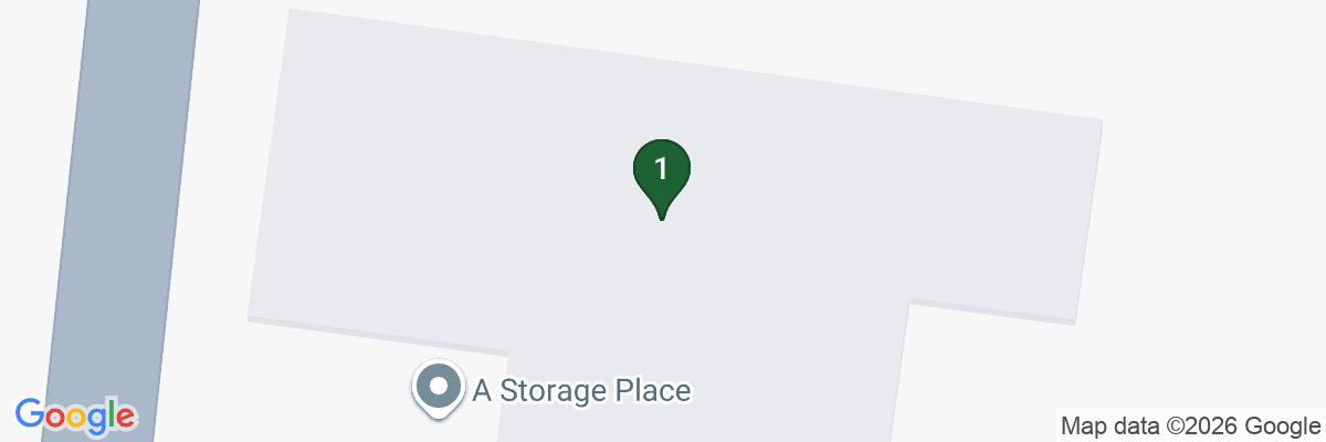 Map showing facility locations