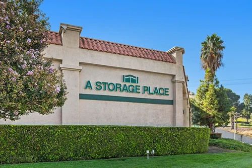 A Storage Place - Riverside storage facility exterior view